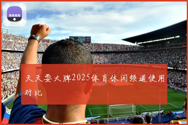 天天耍大牌2025体育休闲频道使用对比