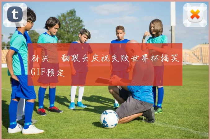 孙兴慜翻跟头庆祝失败世界杯搞笑GIF预定